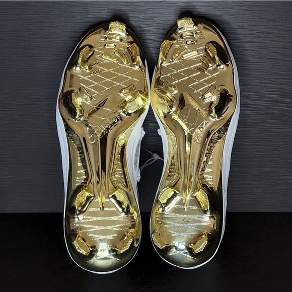 ADIZERO AFTERBURNER 7 GOLD CLEATS - Picture 5 of 7